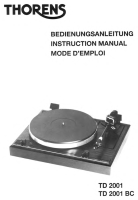 Thorens TD-2001-TD-2001-BC-Owners-Manual